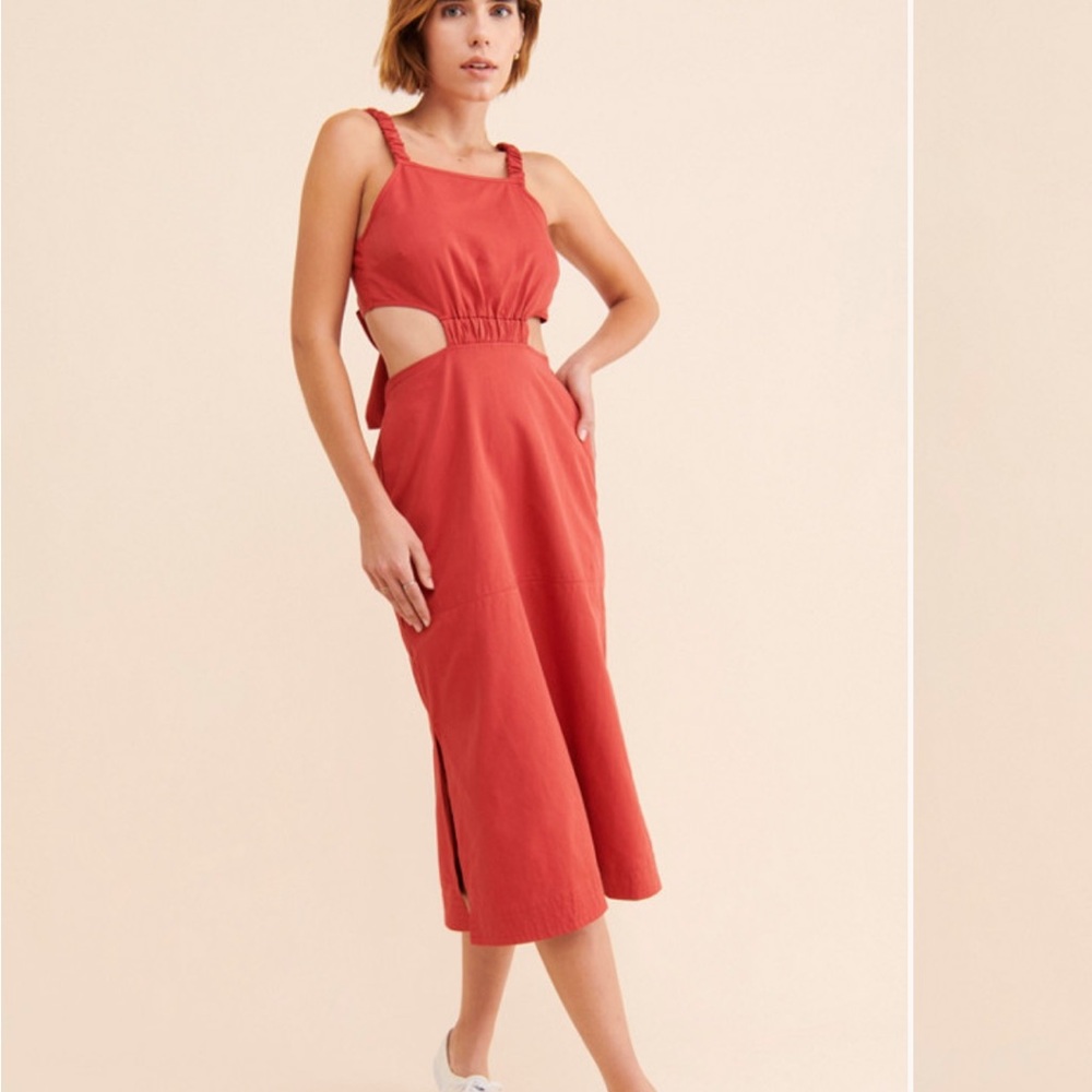 Find Me Now - Rae Midi Dress - Small
